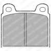 DELPHI LP20 Brake Pad Set, disc brake